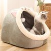 PetZenHaven - Plush Pet Cave with Removable Mat