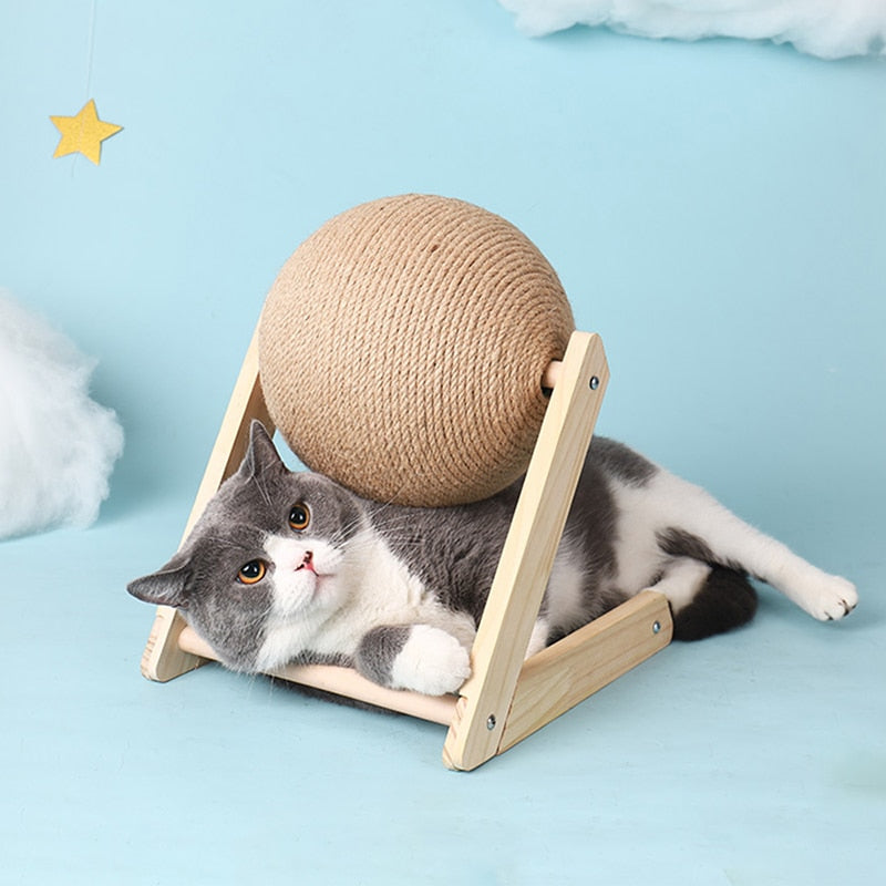 PetZenHaven - Durable Cat Scratcher Ball